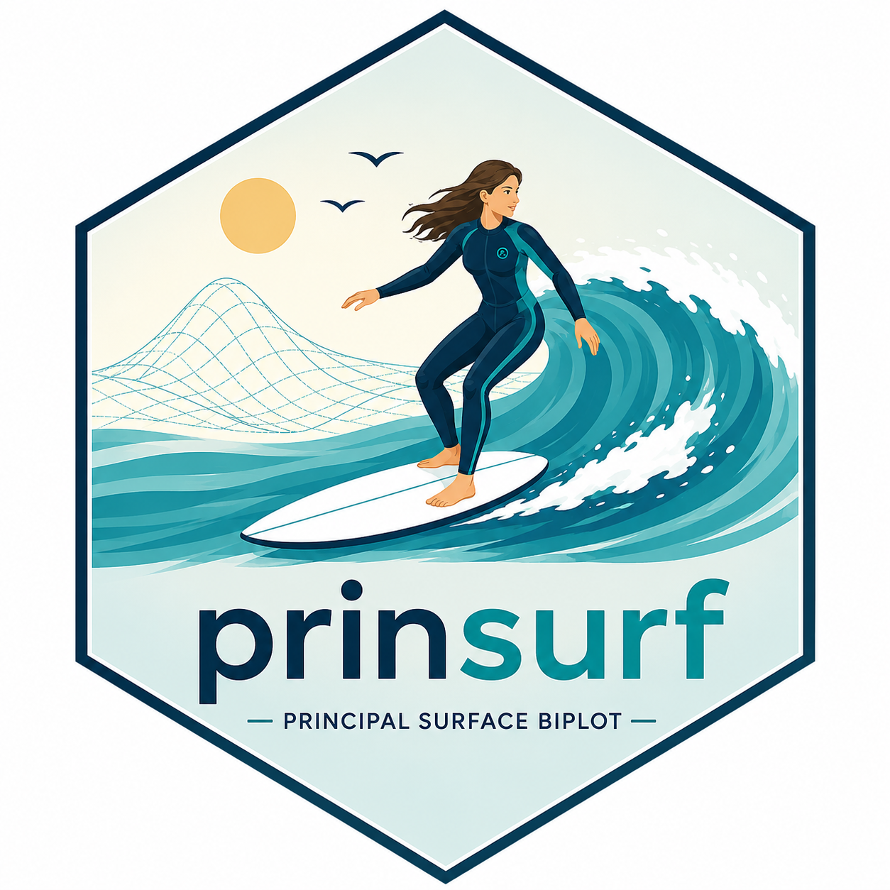 prinsurf hex logo